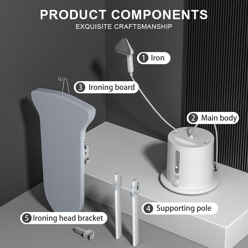 GE01PRO Full-size garment steamer