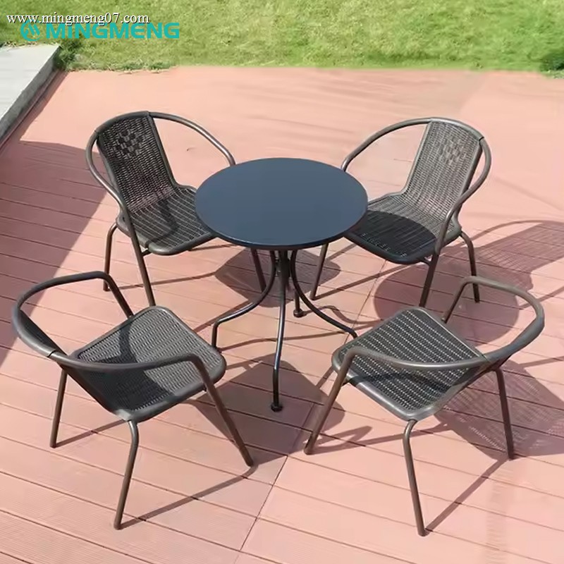 black-metal-frame-patio-chair-set-outdoor-bordeaux