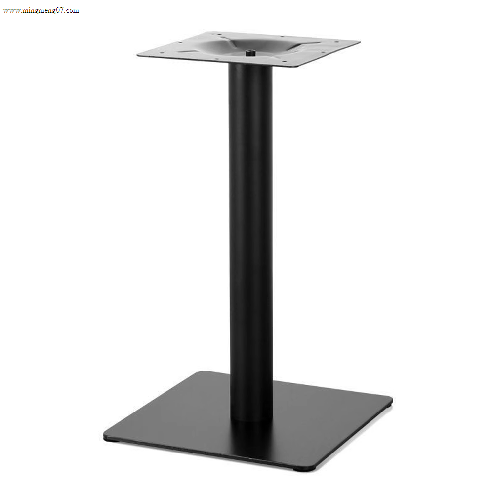 round-pillar-square-base-table-leg-black