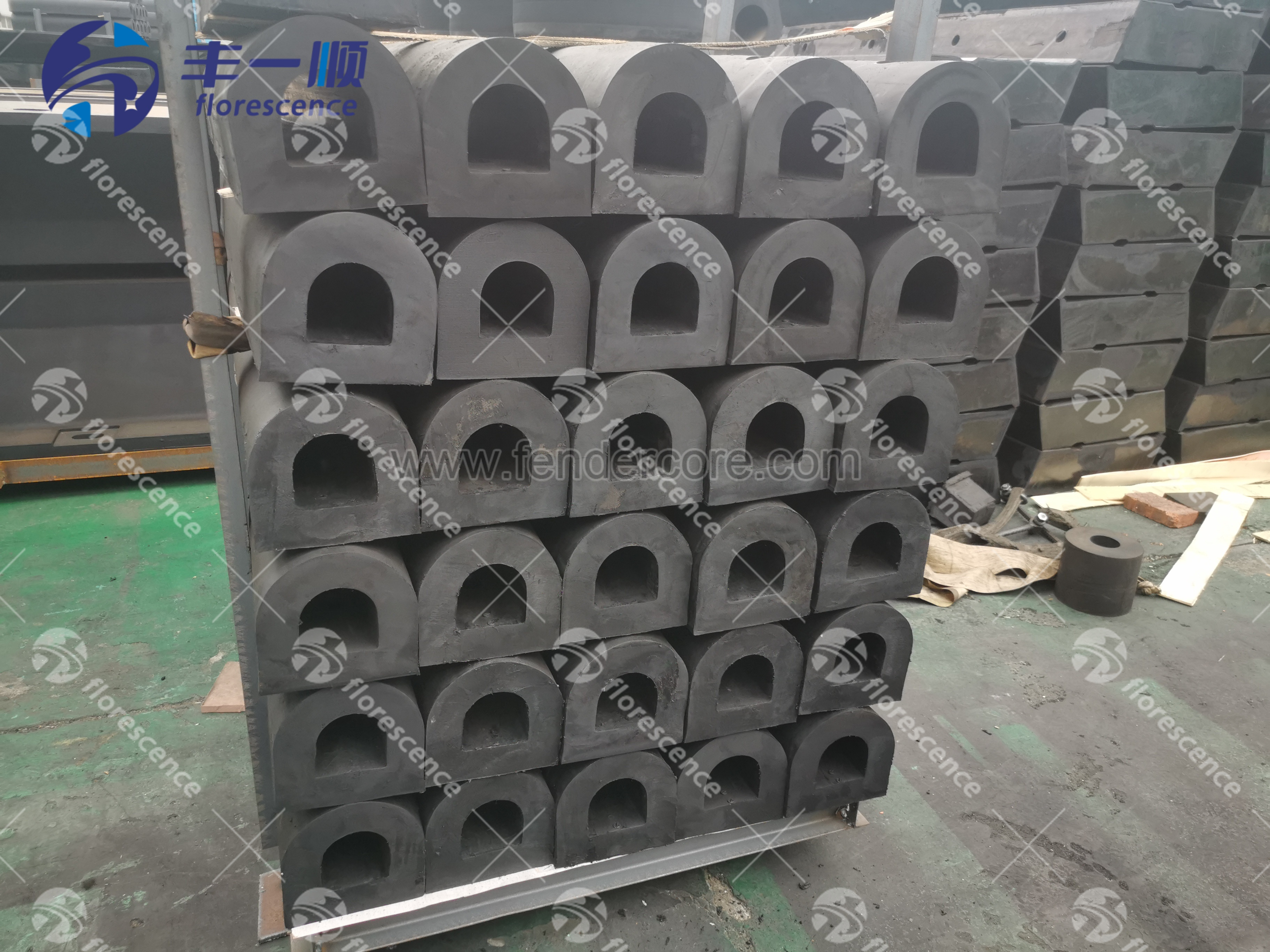 Florescence Marine DD fenders pallet