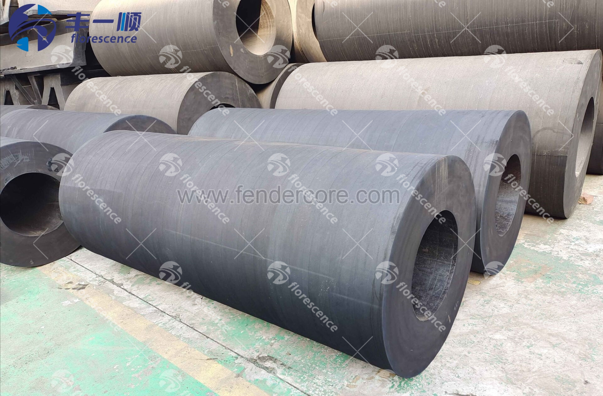 Florescence single cylindrical fender
