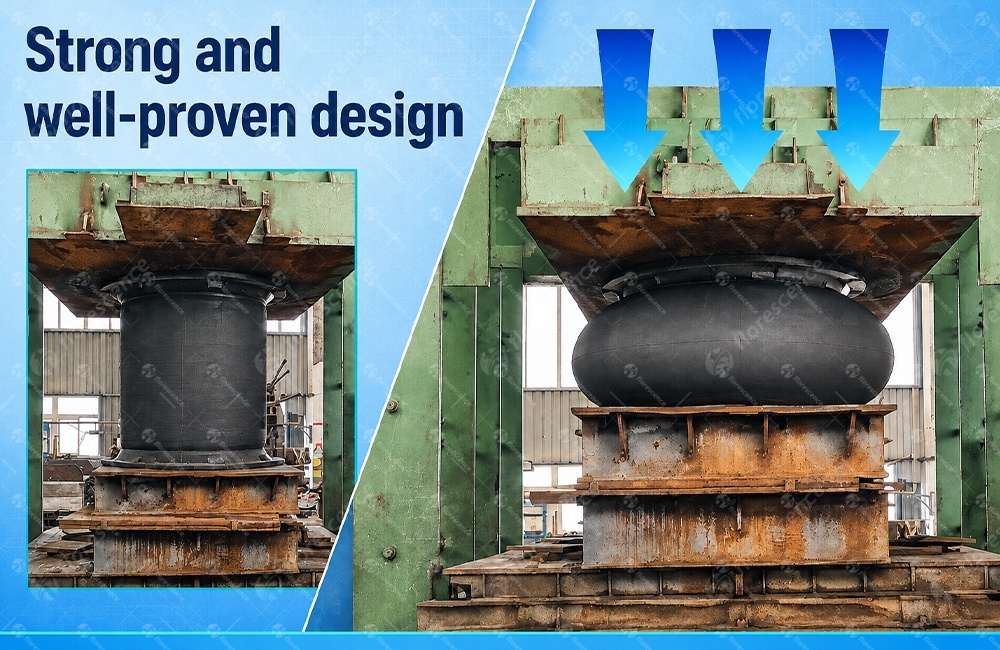 Cell rubber fender for general berth protection Cell rubber fender used for general berth protection