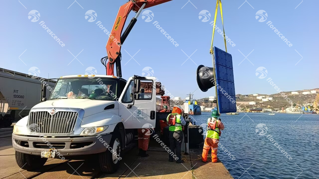 cone rubber fenders installation