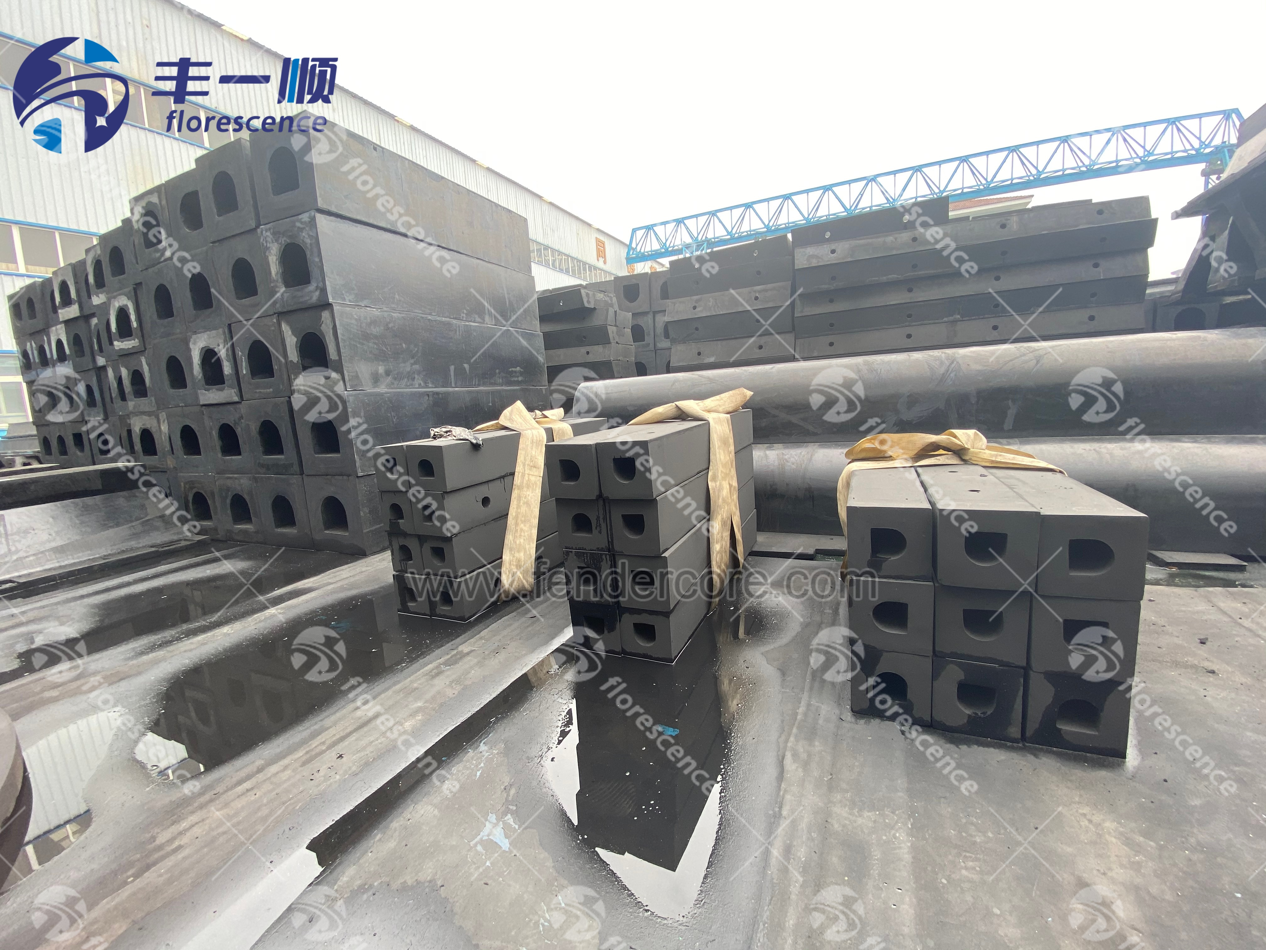 squre rubber fender