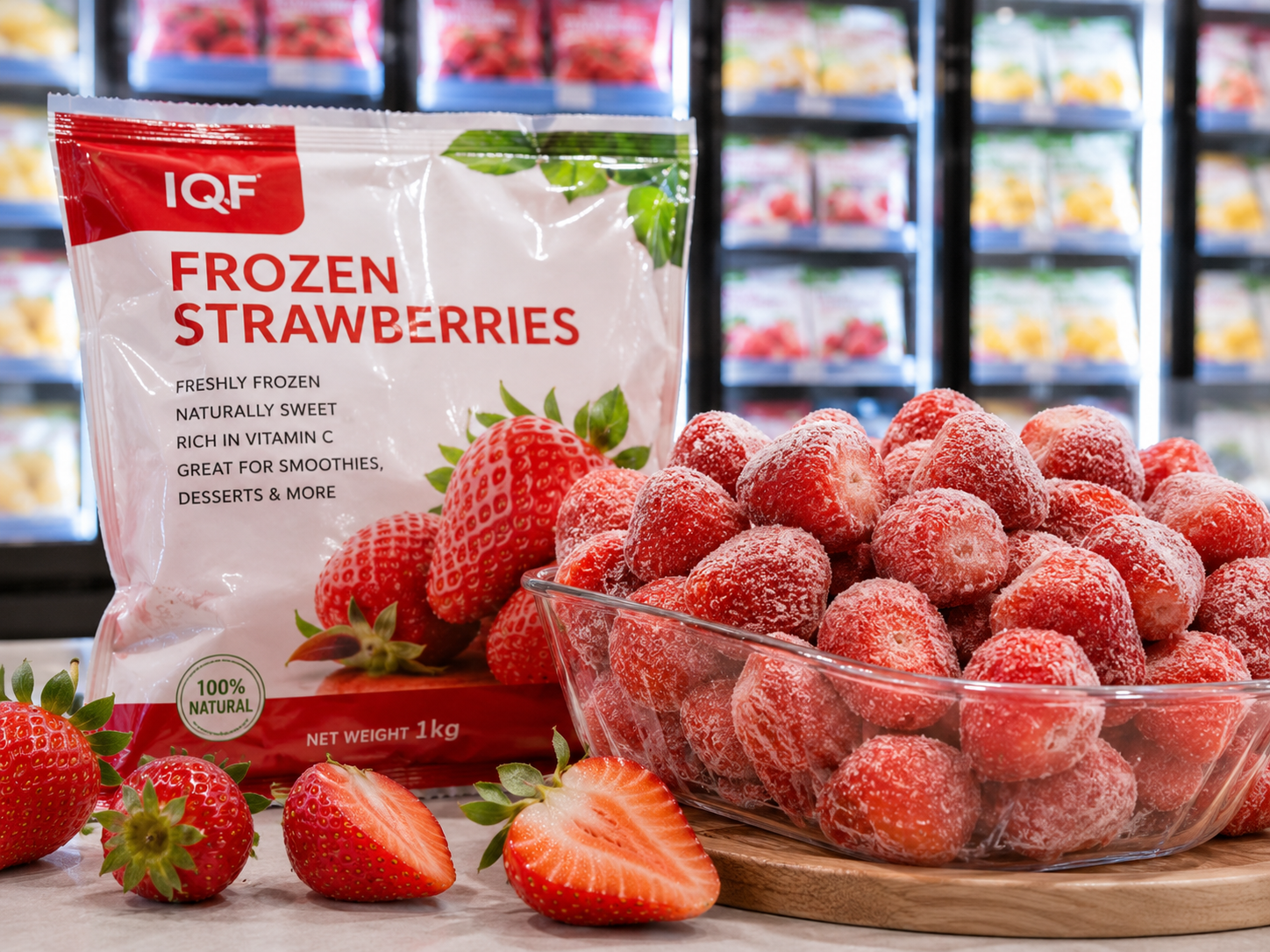 frozen-strawberry-display