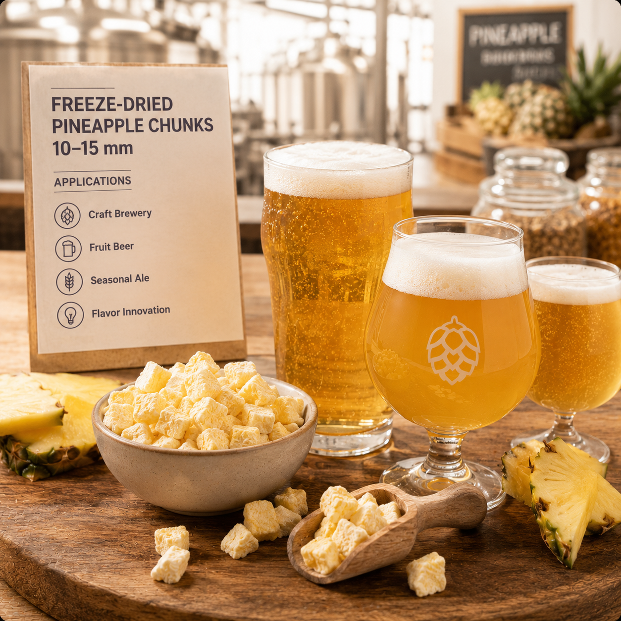 Dried Pineapple / Freeze-Dried Pineapple / FD Pineapple