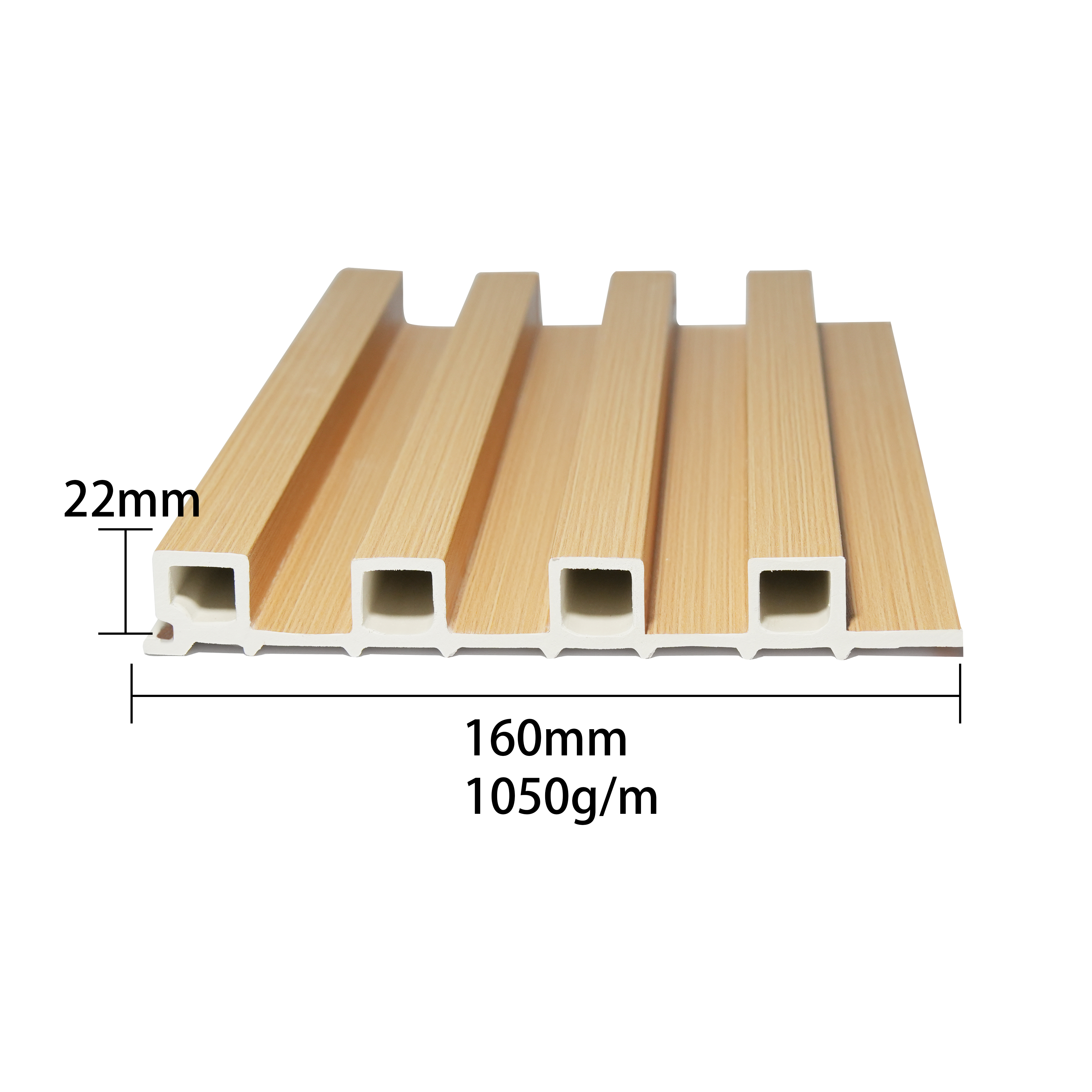 PVC interior wall panel profile 160*22 with decorative laminated face