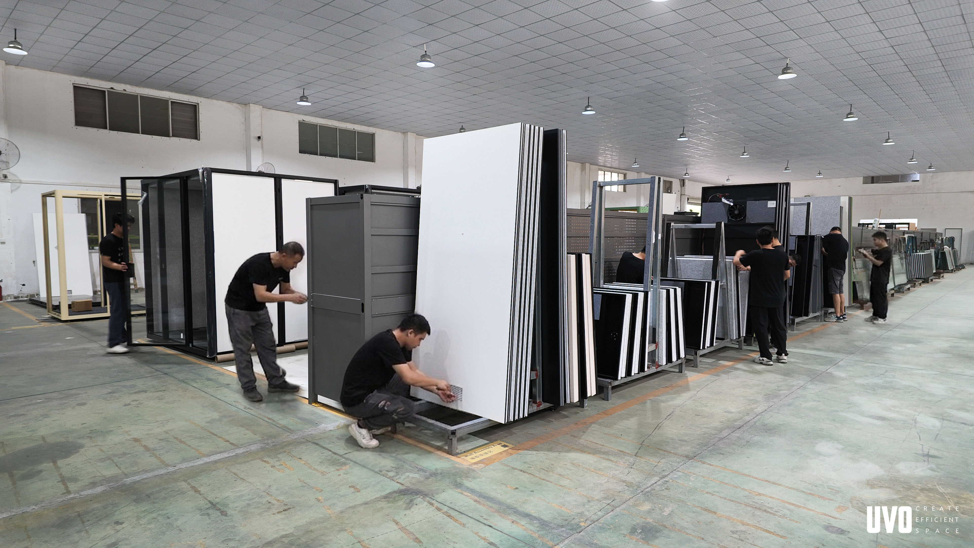 UVO industrial park - Wall Panel Assembly Area