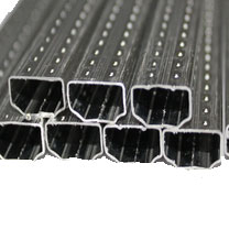 Standard aluminium spacer bar
