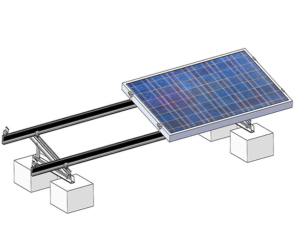 Solar Roof Tripod Mounting System