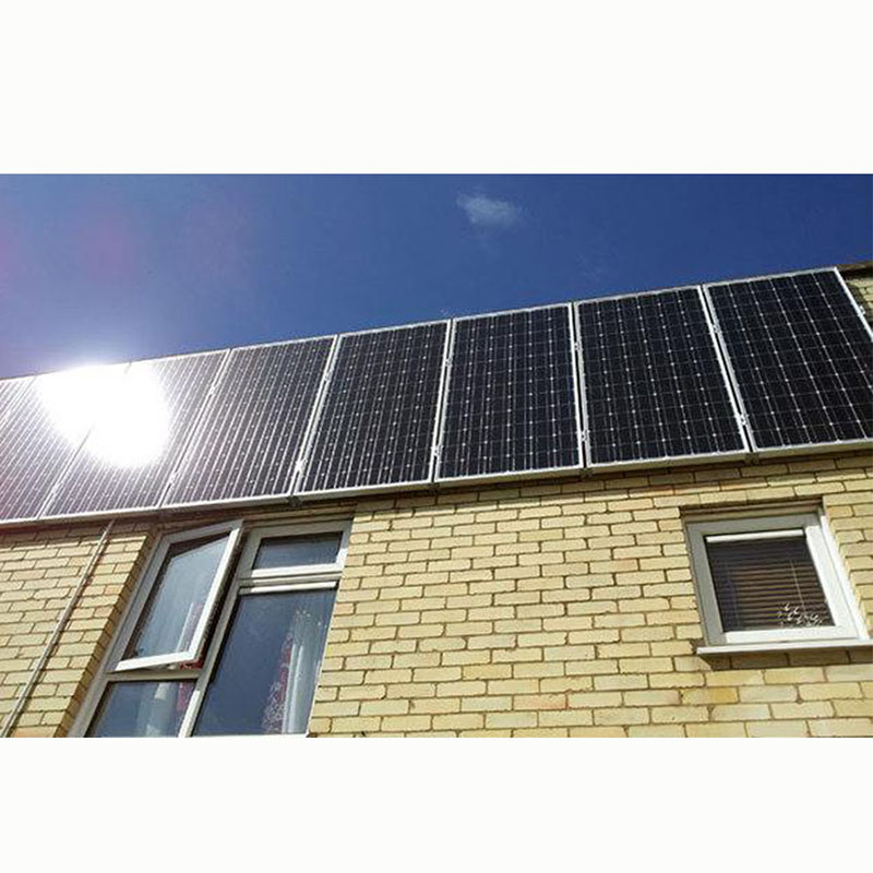 vertical solar panel wall mounting systems