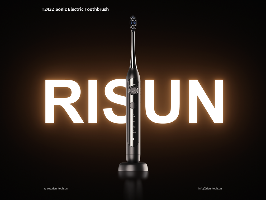 T2432 All-Age Sonic Toothbrush with Stepless Speed, 4 Modes & Induction Charging
