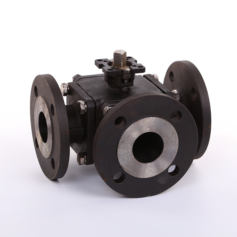 3-Way Flanged Ball Valve