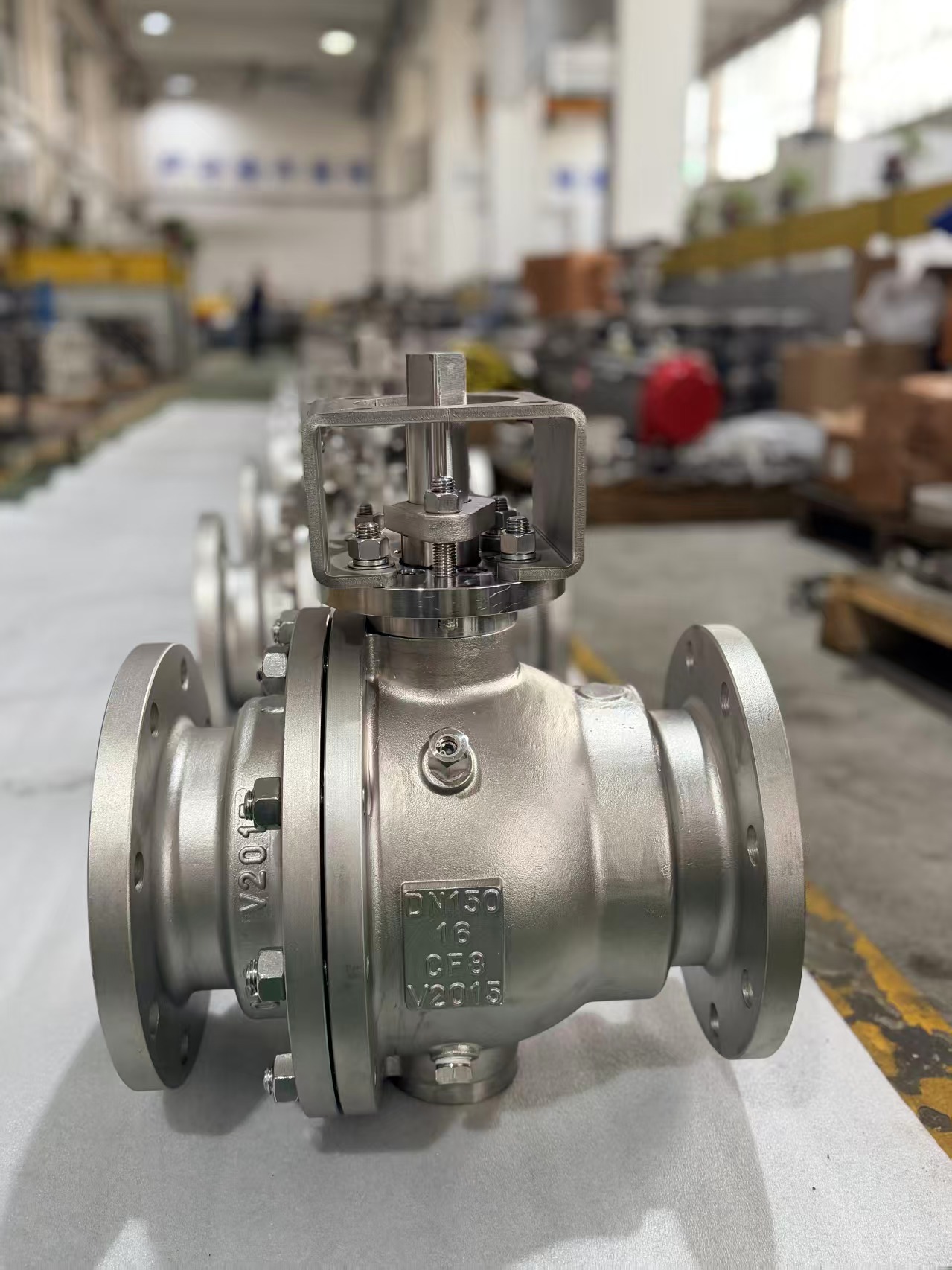 2PC Trunnion Mounted Ball Valve