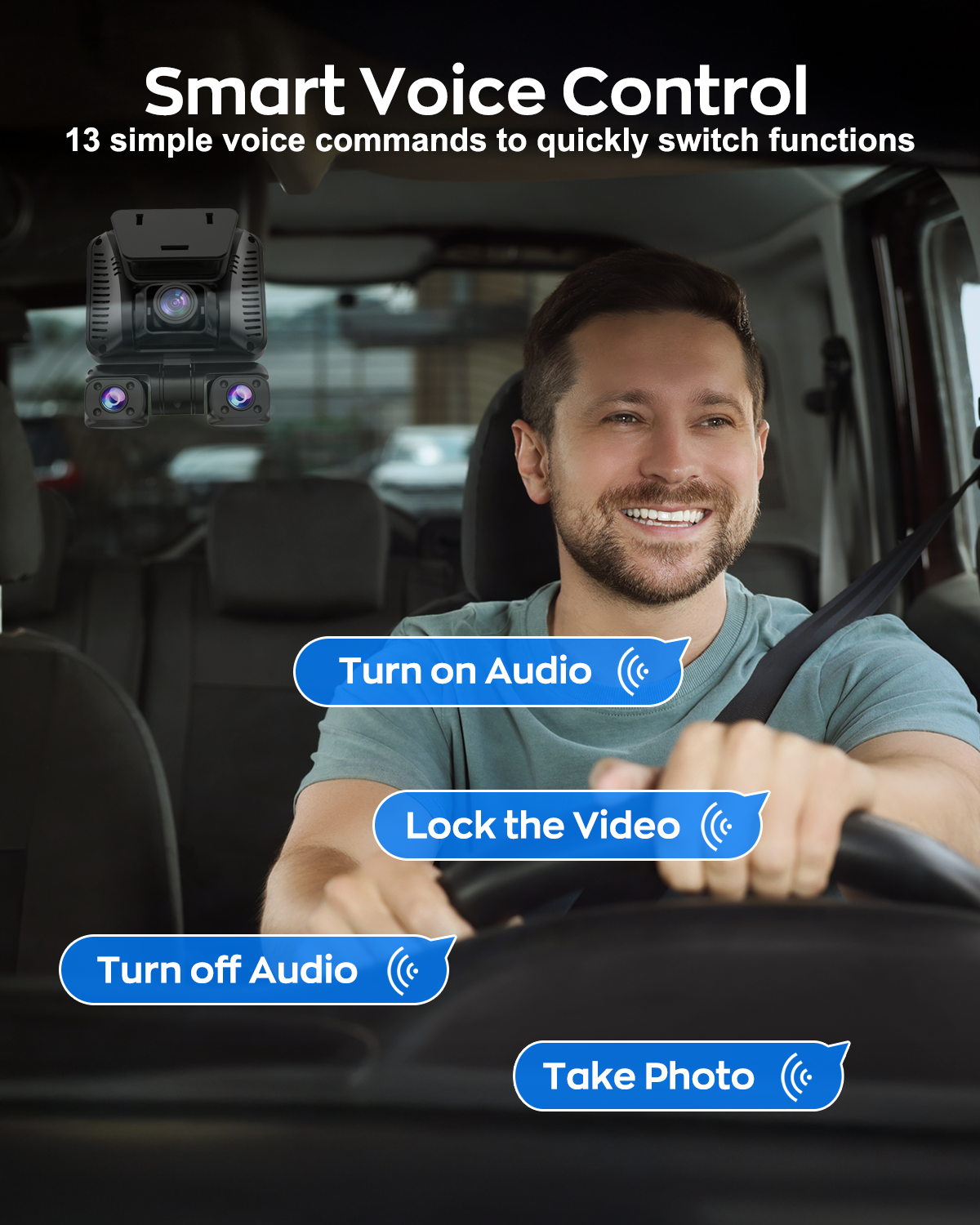 Driveye D9pro AI 5 channel dash cam