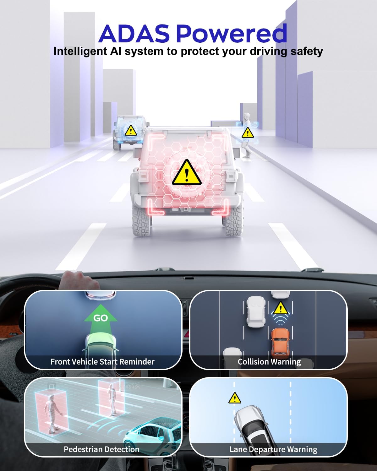 AI Adas dash camera
