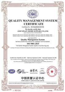 QUALITY MANAGEMENT SYSTEMCERTIFICATE