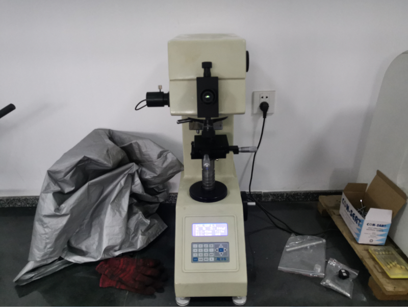 In-house tensile and torque testing equipment used for fastener batch inspection