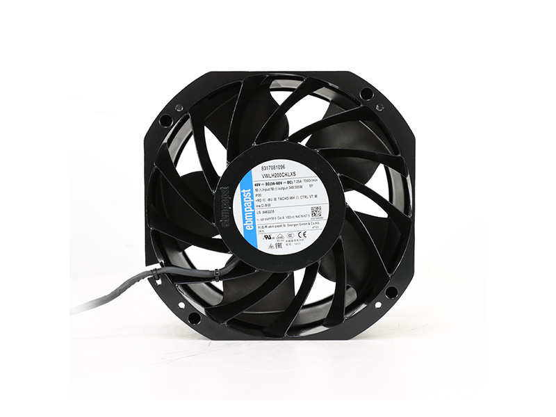 AxiEco 200 EC fan for AI servers, rear-door heat exchangers and in-row cooling units