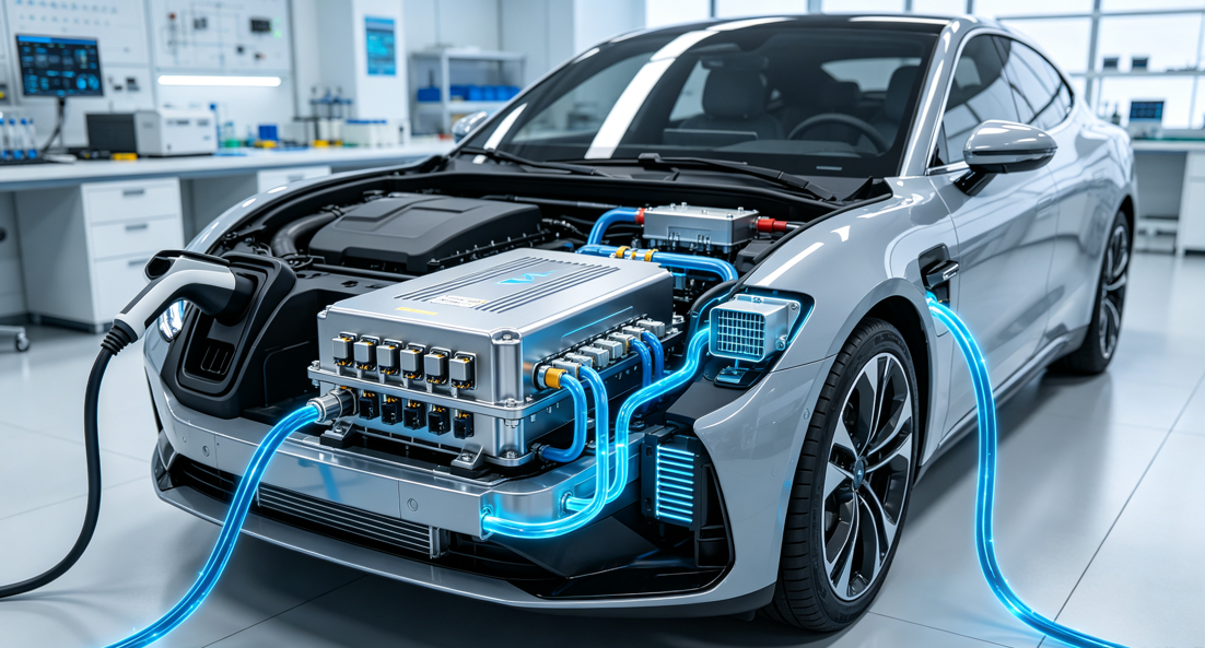 Wire-to-wire connectors used in automotive onboard charger and electrical system applications