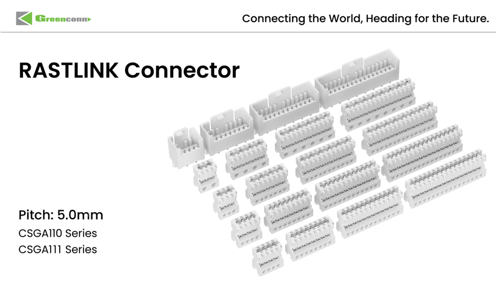Greenconn RAST 5.0 Connectors