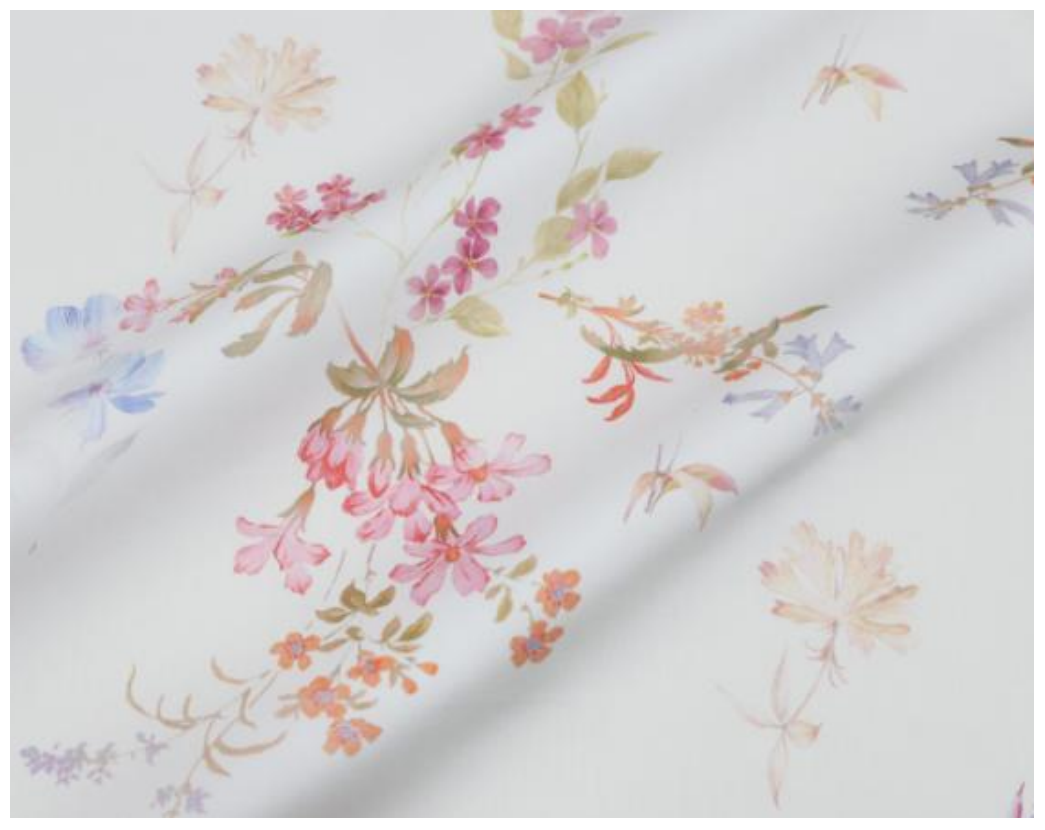 Printed woven fabric reference Y26044 72533301 for garment manufacturing sourcing