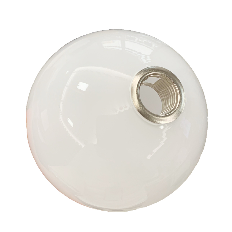 G9 White Glass Ball Shade
