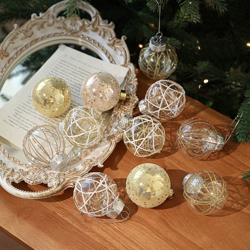Luxury Gold Hanging Christmas Balls