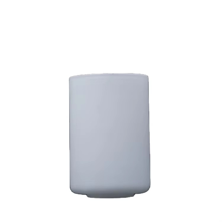 Opal frosted cylindrical glass lamp shade for E27 fixtures