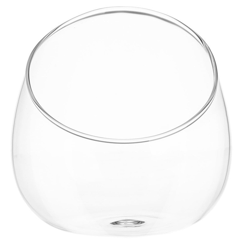 clear glass vase