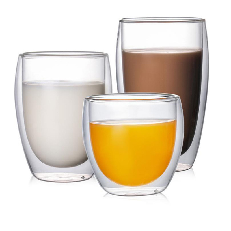 double wall glass cup