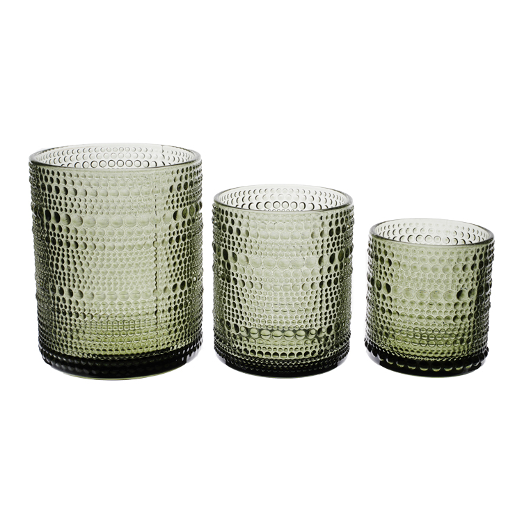 glass candle container