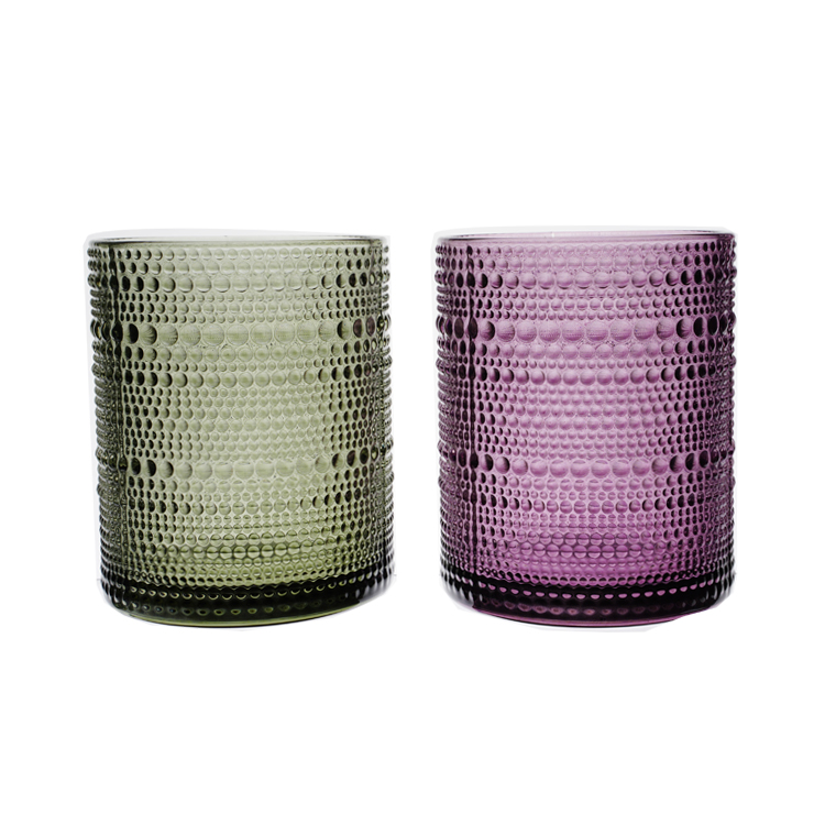 glass candle cup