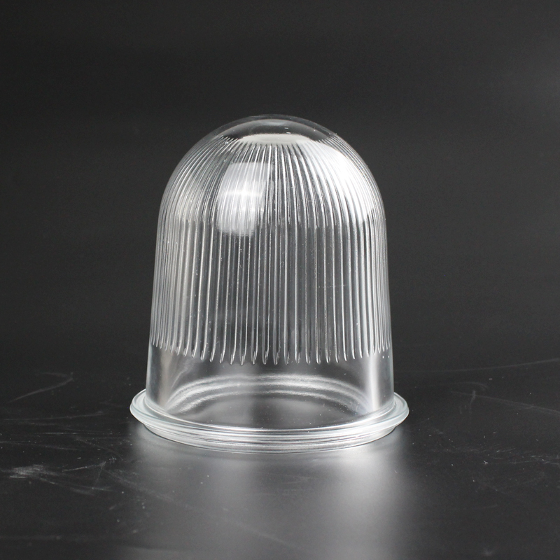 pressed glass lamp cover