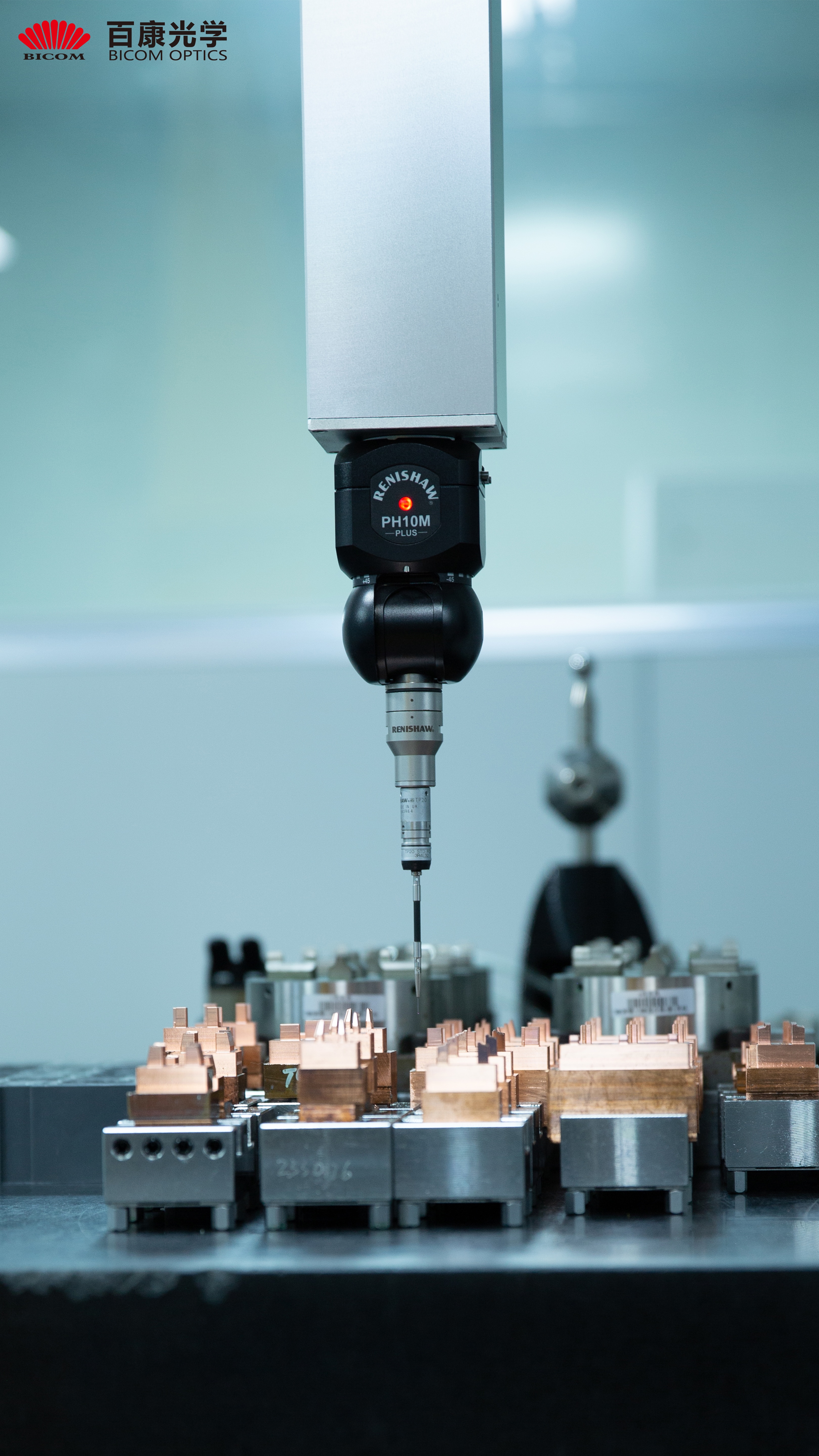 CMM precision dimensional inspection of mould inserts for optical lenses