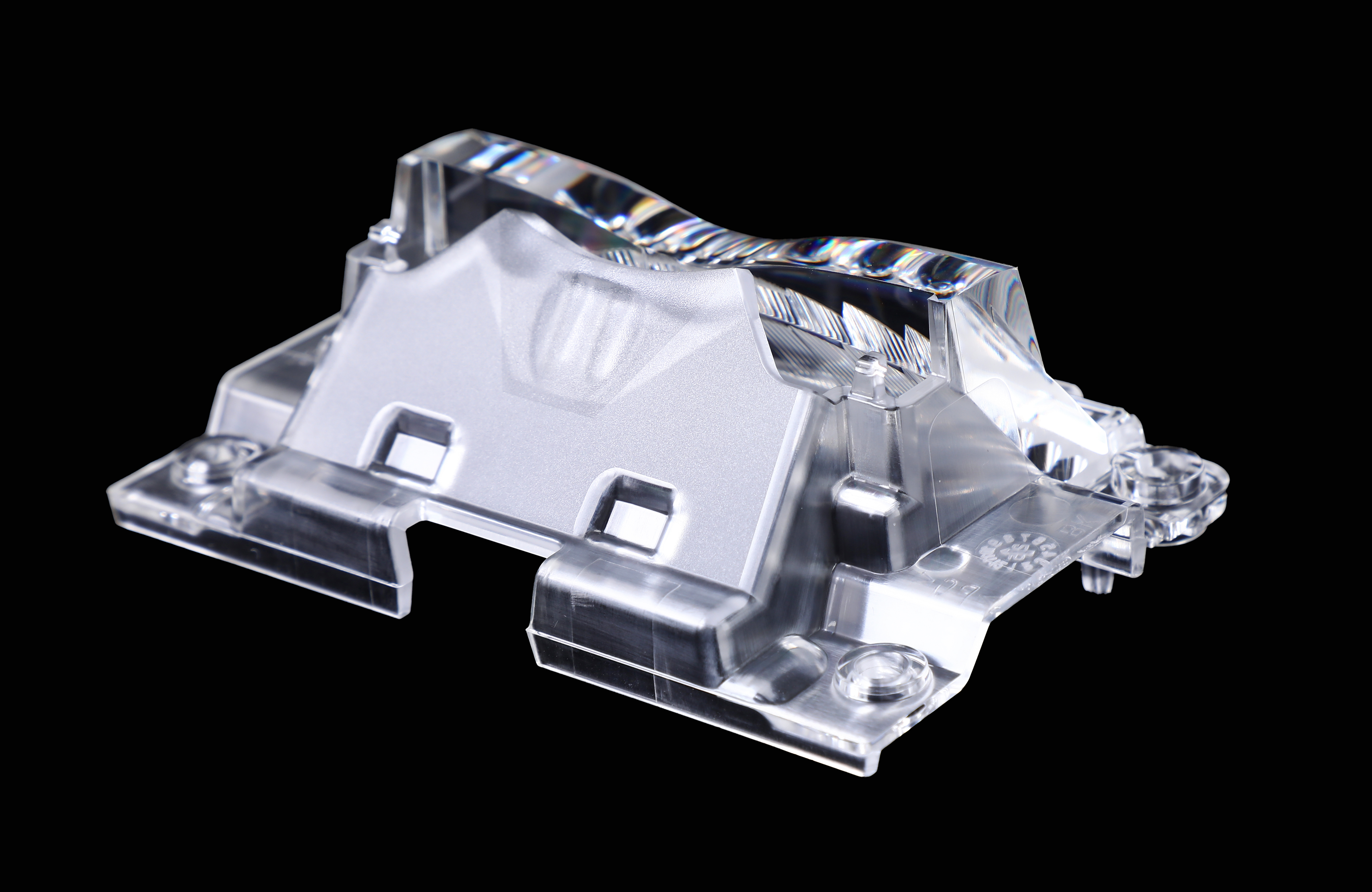 Automotive headlight low beam lens
