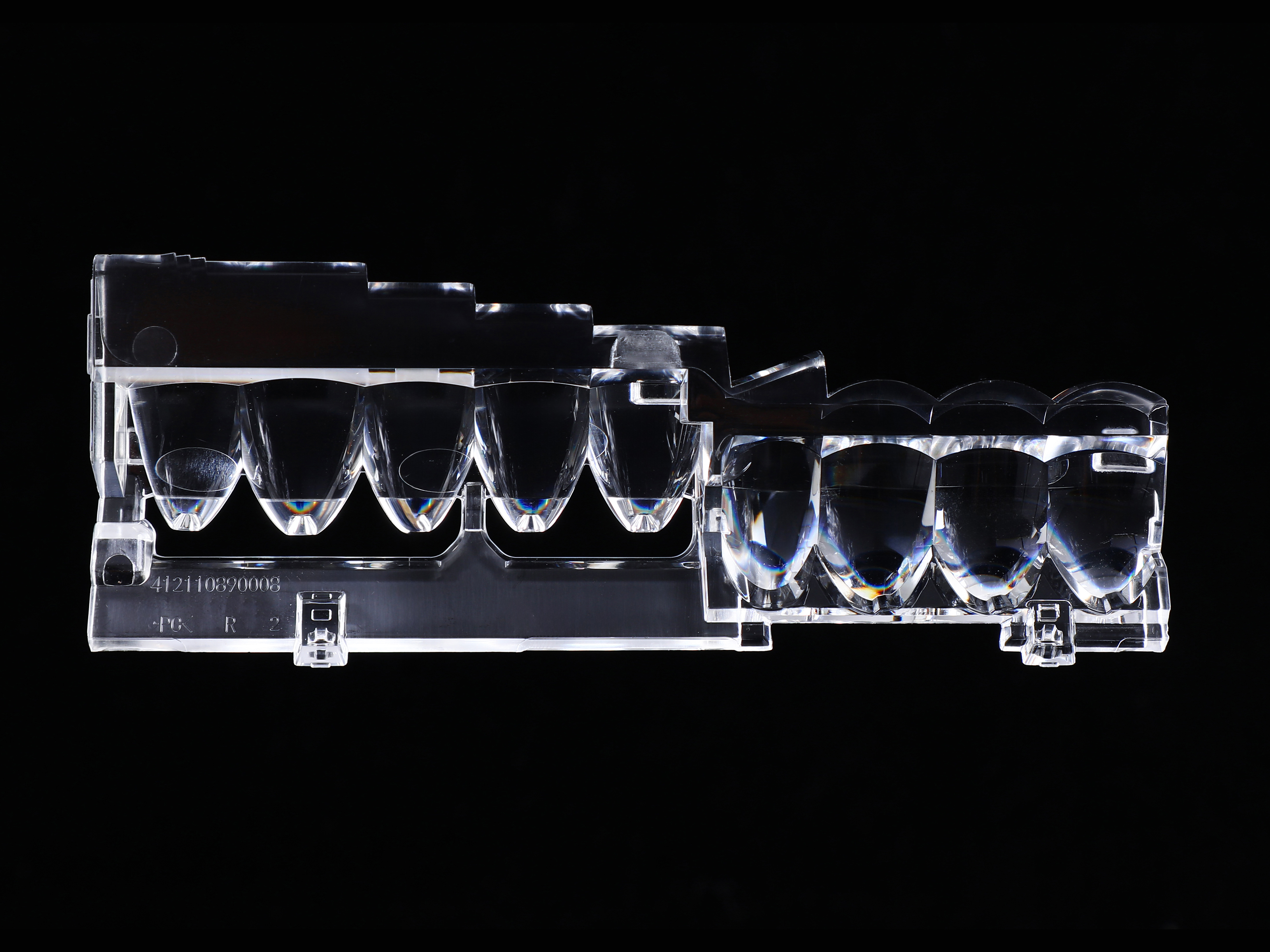 Multi-Cavity Free-Form Compact Low Beam Automotive Lighting Inner Lens