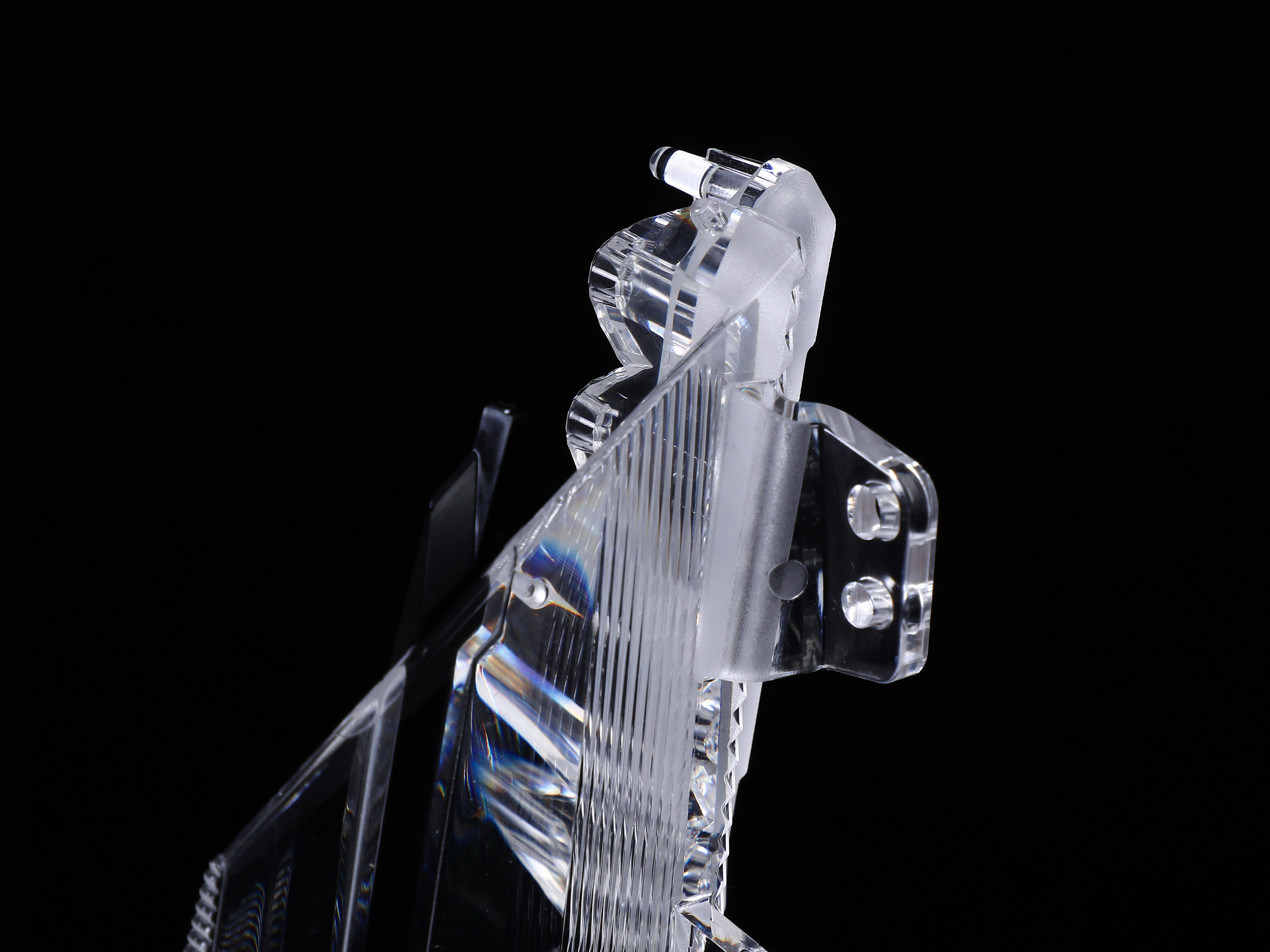 Thick-Wall Optic for Rear Turn Signal Lamp 