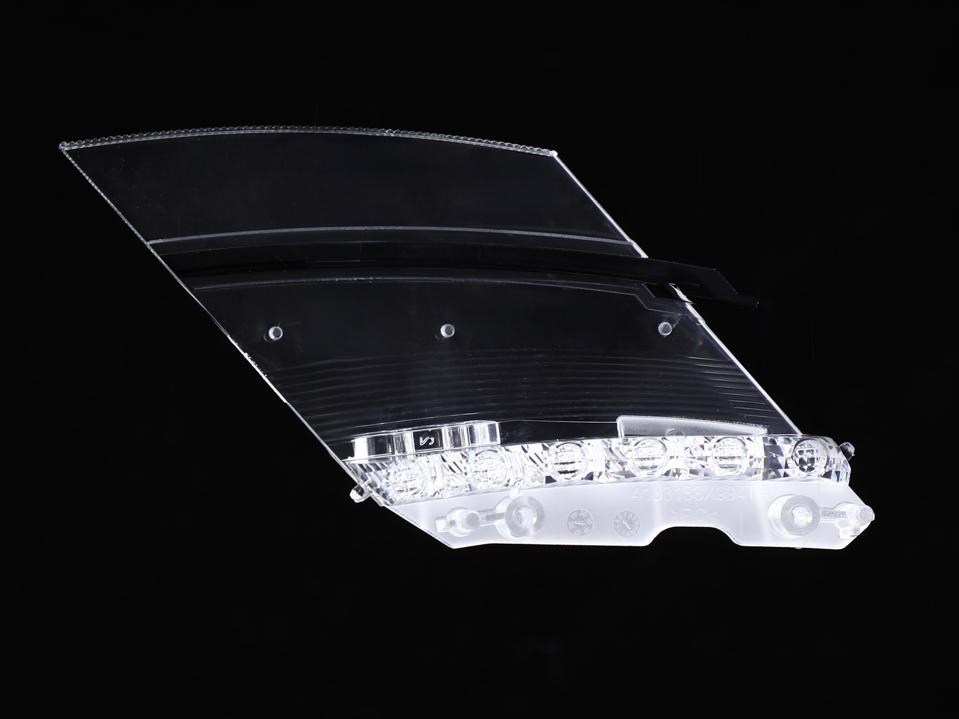 Thick-Wall Optic for Rear Turn Signal Lamp 
