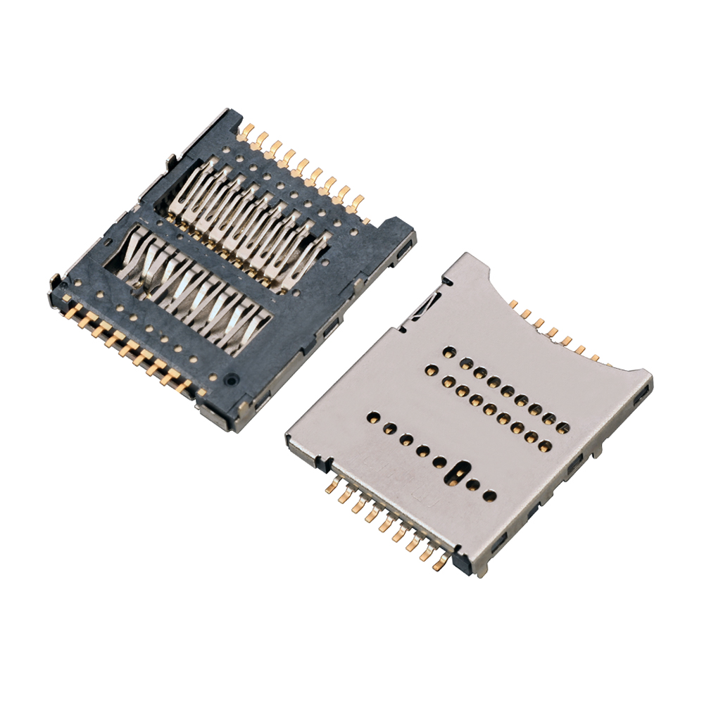 SD card connector, MicroSD card holder, TF card socket