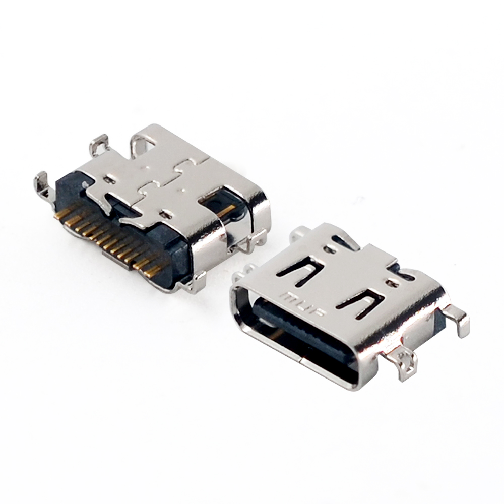 MUP U22401 USB Type-C receptacle with PCB recessed design