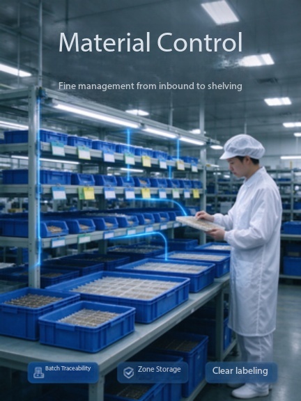 Quality inspection area for power semiconductor modules before shipment