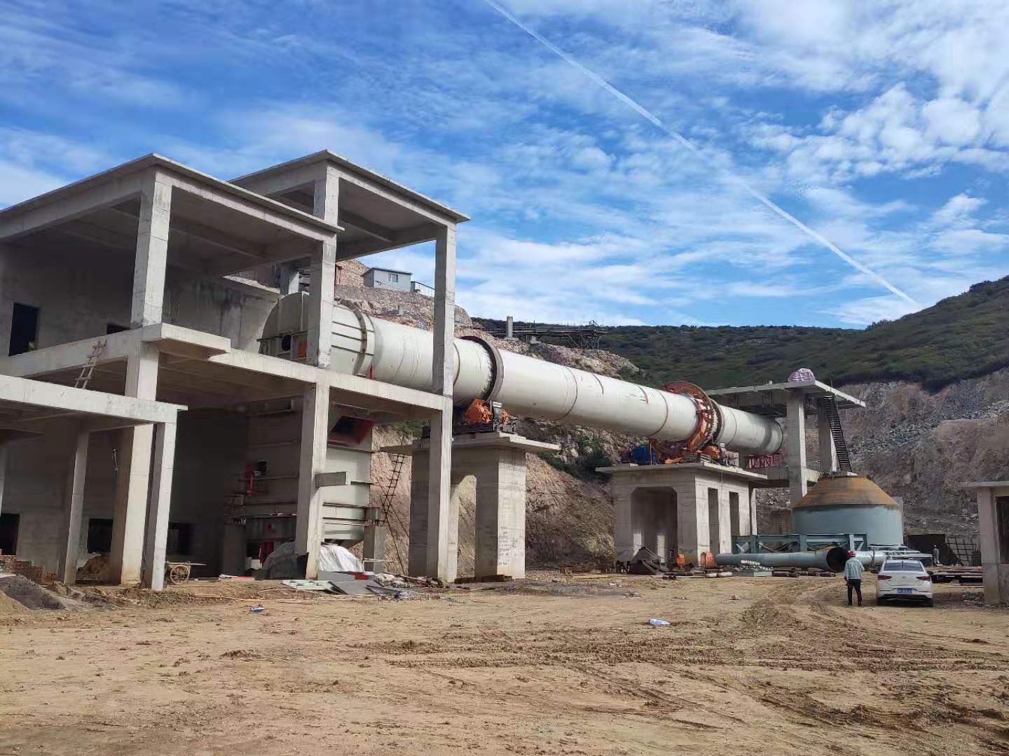 Lime rotary kiln