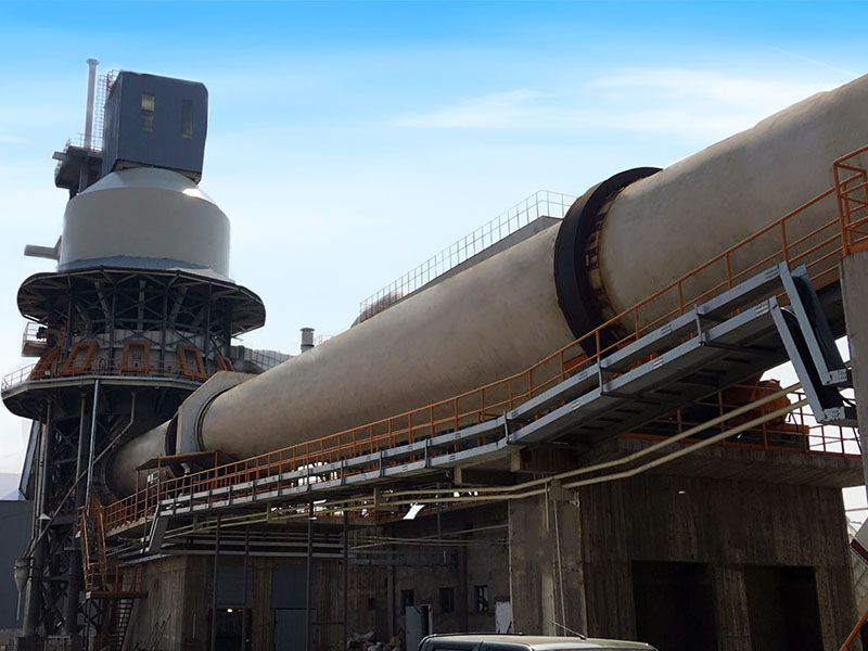 Lime rotary kiln