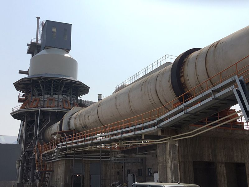 Lime rotary kiln