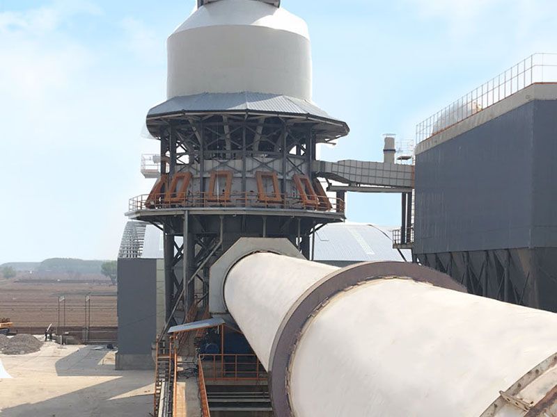 Lime rotary kiln