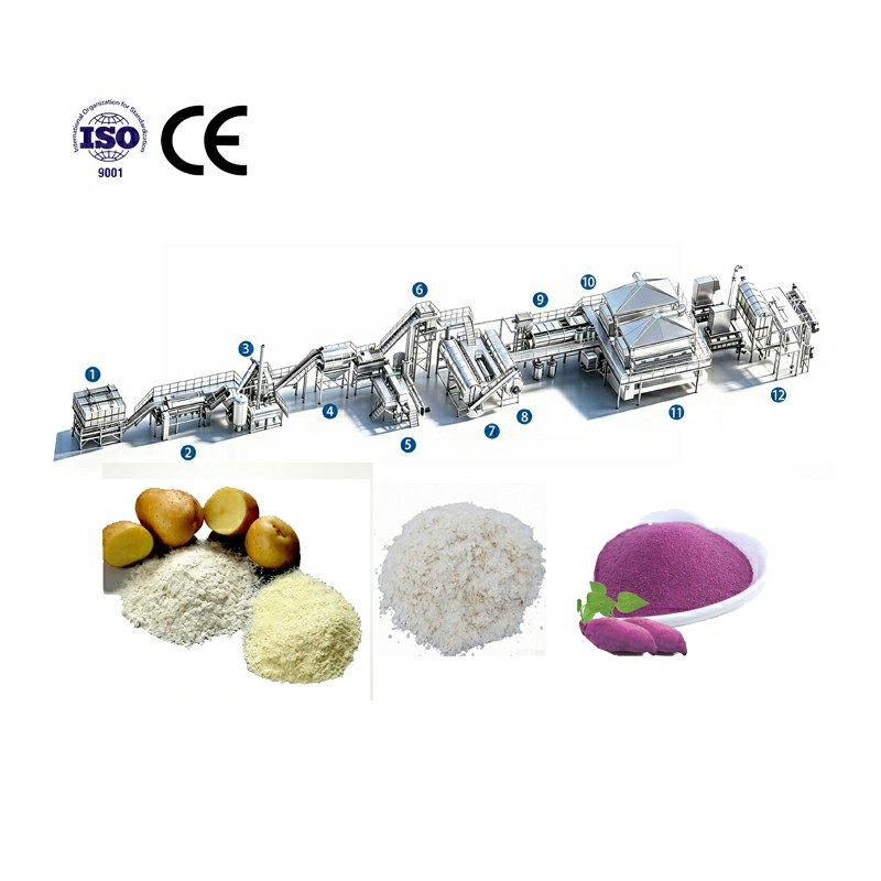 Potato flakes production line