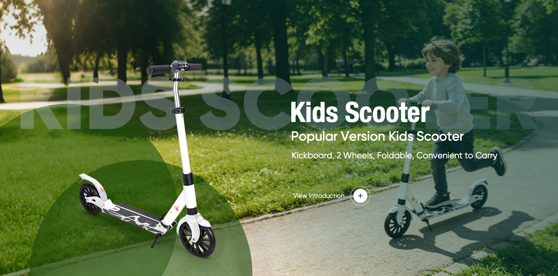 Children balance bike and scooter used for daily outdoor play and kindergarten group riding