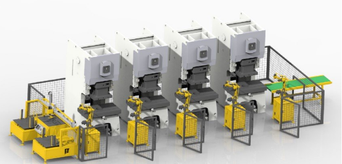 Robotic Stamping Press Project Layout‌