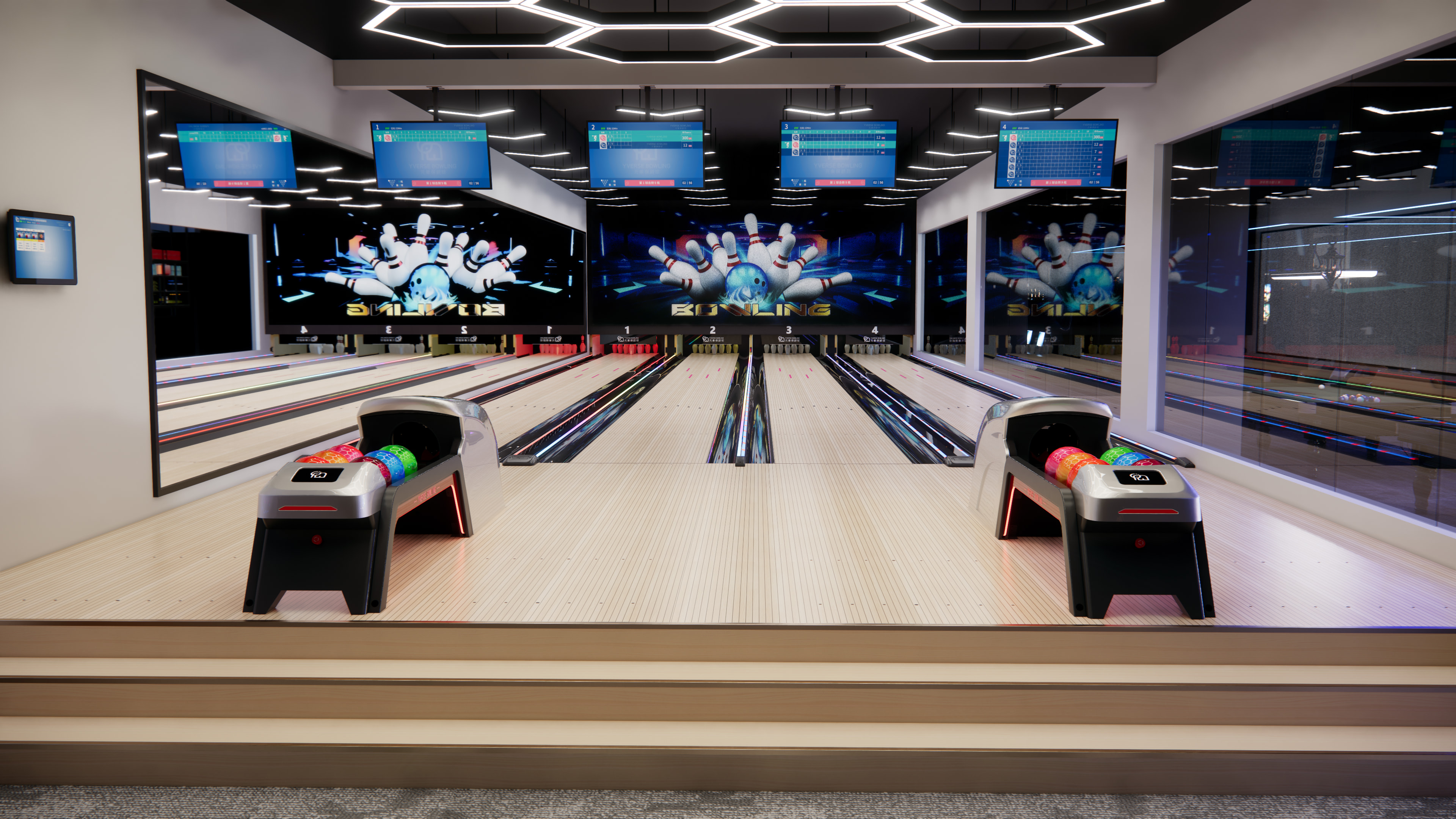 String Pinsetter Bowling Equipment